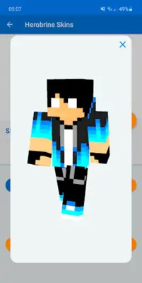 Herobrine skins android App screenshot 8